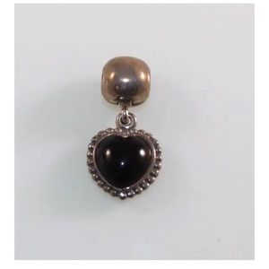 Pandora black onyx charm - perfect for a necklace
